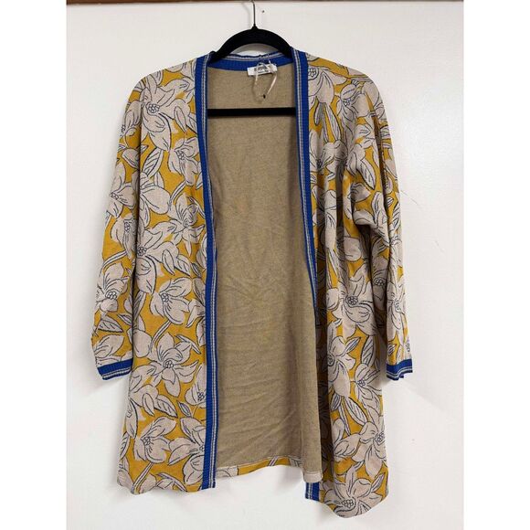 Sorriso Mustard Knitted Cardigan SizeXL